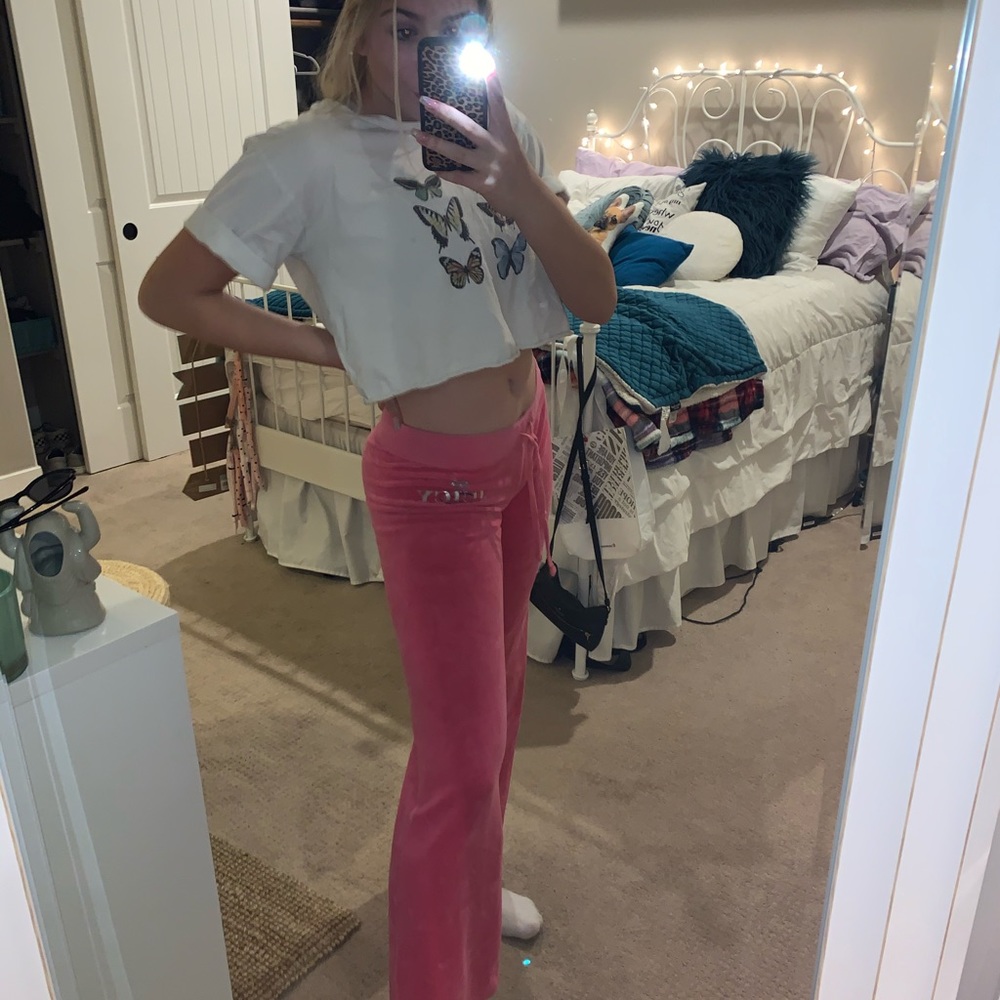 Juicy couture pink valor pants